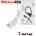YOURZ Кабел USB 2.0 A - Micro USB B, силиконов, високоскоростен, бял, 1 метър, YOURZ PX-02