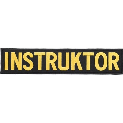 Nášivka INSTRUKTOR zádová velká VELCRO