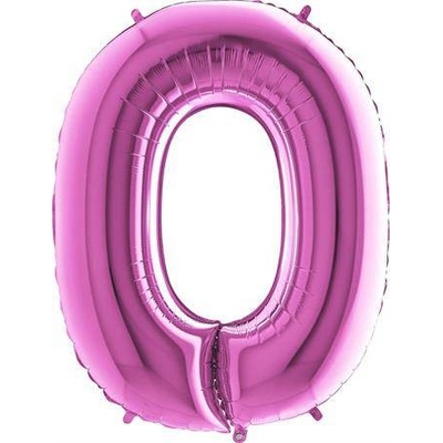 Grabo Nafukovací balónek písmeno O růžové 102 cm
