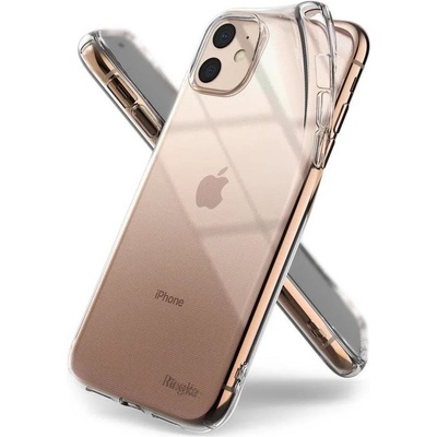 Ringke Противоударен Силиконов Калъф за iPhone 11 Pro, Ringke Air Case, Прозрачен (8809688891595)
