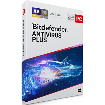Bitdefender Antivirus Plus 2020 5 lic. 12 mes.
