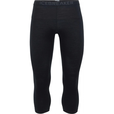 Icebreaker Mens Oasis Legless, Black/Monsoon