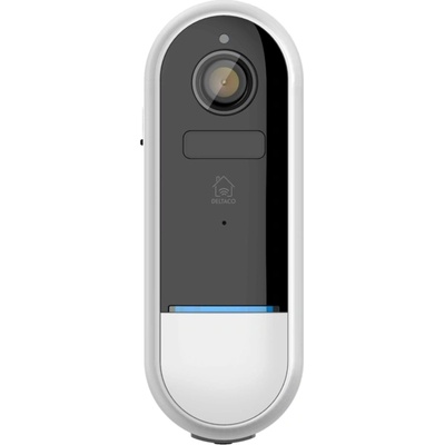 DELTACO Смарт звънец с камера DELTACO SH-DB02, 1080p, WiFi 2.4GHz, IR 5m, microSD, Бяла (DELT-SH-DB02)