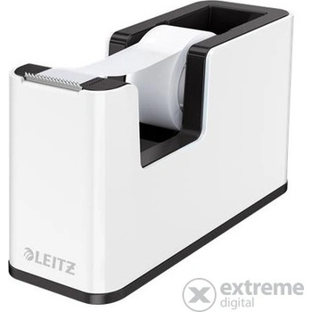 Leitz WOW Odvíječ pásky bílo-černá / Na pásky do 19 mm x 33 m