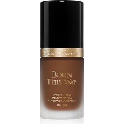 Too Faced Born This Way Flawless Coverage Natural Finish Foundation krycí make-up pre prirodzený vzhľad Tiramisu 30 ml