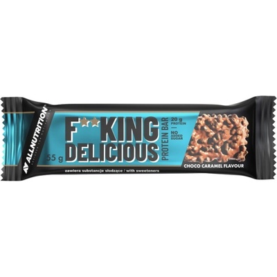 ALLNUTRITION F**CKING Delicious Protein Bar [55 грама] Шоколад с карамел