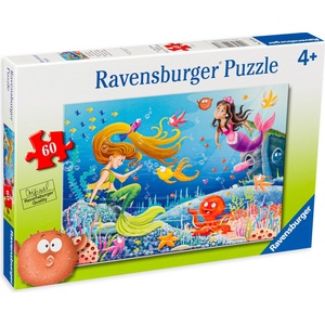 Ravensburger Пъзел Ravensburger от 60 части - Приказка за русалки (9638) - baby