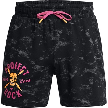 Image 1 of Under Armour Поларени къси панталони Under Armour Men's All Over Print Fleece Jogger Shorts - Black