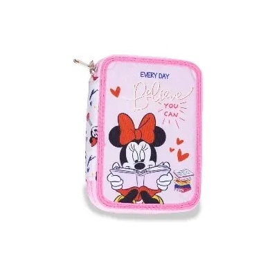 GIM Ученически пълен несесер gim Мини Маус