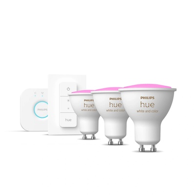 Philips Hue White and colour ambience 8719514340107 смарт осветление Комплект за смарт осветление Bluetooth/Zigbee 5, 7 W (8719514340107)