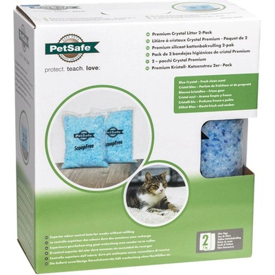 PetSafe ScoopFree Premium Crystal Litter котешка постеля 2 x 2 кг