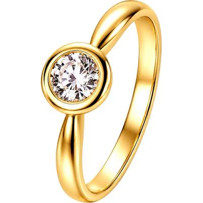 Zlaton Prsten žluté zlato s diamantem N14012602095