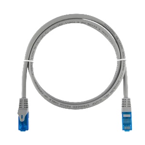NIKOMAX Patch кабел S/FTP CAT6a, PVC, 2 m, сив NMC-PC4SA55B-020-GY (NMC-PC4SA55B-020-GY)