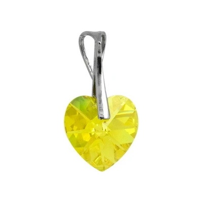 iŠperky Strieborný prívesok srdiečko Swarovski ID|108397