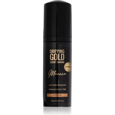 Dripping Gold Luxury Tanning Mousse автобронзант-мус цвят Ultra Dark 150ml