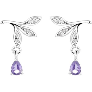 Silenti Jewelry Сребърни обеци "Гама