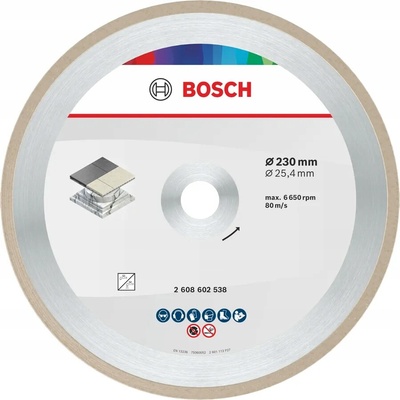 Diamantový kotouč Bosch 230 mm Standard for Ceramic