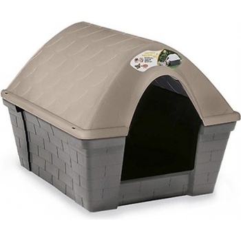 Stefanplast Пластмасова къщичка за кучета Happy Home Medium - 6кг