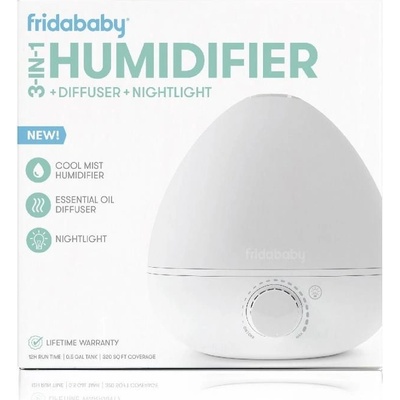 Fridababy BreatheFrida 3v1 zvlhčovač difúzer lampa