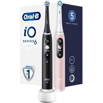 Image 1 of Oral-B iO Series 6 Duo black/pink (10PO010319)