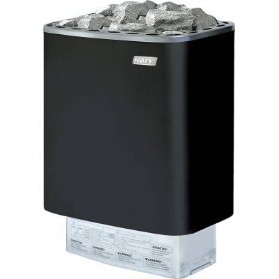 Narvi NC 9,0 kW čierna s ovládaniem NoviCon