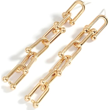 HARAHU Обеци ne-29391 - Златни kp29391 (ne-29391)