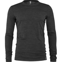 Bula pánské triko dlouhý rukáv Everyday Wool černé