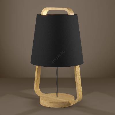 EGLO 390187 - Настолна лампа CAMALOZA 1xE27/40W/230V черен (EG390187)