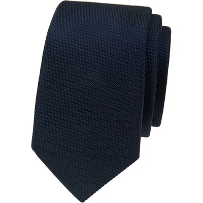 Avantgard Kravata SLIM LUX 571-81525 modrá
