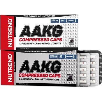 NUTREND AAKG Compressed Caps 120 kapslí