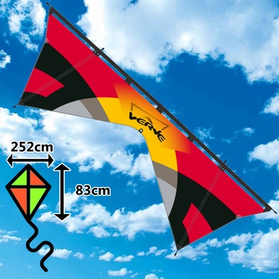 Invento Akrobatický drak Verve Blaze Quad Line Kite