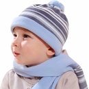Bugga PD618 čiapka a šál modrá