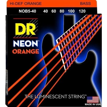 Image 1 of DR Strings NOB5-40 Струни за 5-струнна бас китара