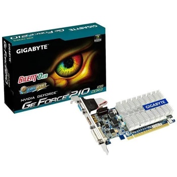 GIGABYTE GeForce 210 Silent 1GB GDDR3 64bit (GV-N210SL-1GI)