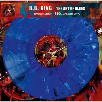 B. B. King - The Art Of Blues (Blue Marbled Coloured) (LP) (4260494435900)