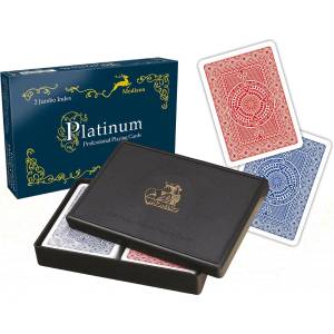 Modiano Двоен комплект карти за игра Acetate Poker 2 Jumbo Index