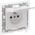 Legrand - Външна домашна розетка без рамка NILOE STEP 250V IP44 бяла (LR0083)