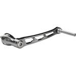 GOMEXUS Единична дръжка Gomexus Aluminum Handle for Spinning Reel LMY 70mm Silver за макари Shimano и Daiwa Риболовна макара