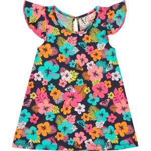 Roxy Детска рокля Roxy Kid's Morning Flower Dress - Mood Indigo Morning Flowers Tw - размер 6 Years (701-4446-0115)