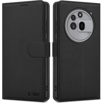 Tech-Protect Wallet Case for Nothing Phone 3A Pro - матово черно
