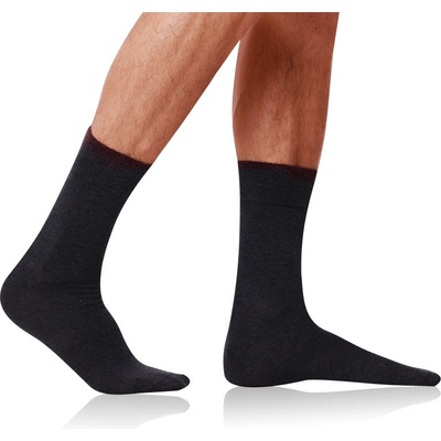Bellinda COTTON MAXX MEN SOCKS pánske bavlnené ponožky sivá