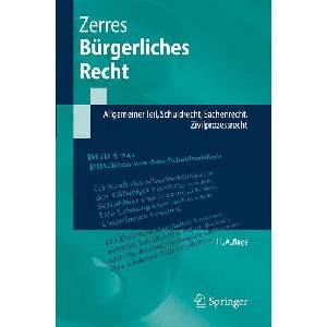Bürgerliches Recht | Thomas Zerres (ISBN: 9783662726525)