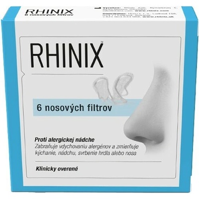 RHINIX nosové filtre veľkosť L, 6 kusov