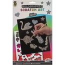 Vyškrabávací obrázok trblietavý