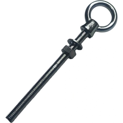 Nerezový šroub s okem M12 x 120 mm, s límcem (sukýnkou), A4 – Hledejceny.cz