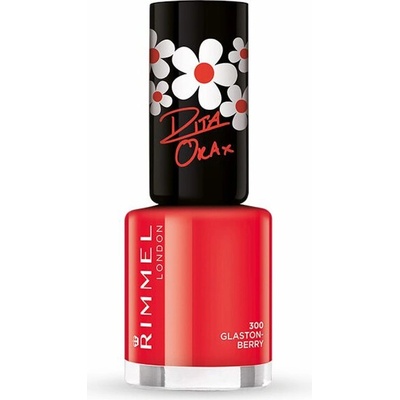 Lak na nehty Rimmel London 60 Seconds Nail Polish By Rita Ora 8ml 300 Glaston-Berry