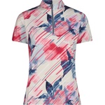 CMP Дамска фланелка с къс ръкав за колоездене CMP Women's T-Shirt Free Bike AOP Cycling jersey - Magenta / Space - размер 36 (EU) (156-2806-0212)