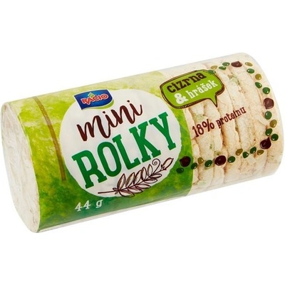 Racio Mini rolky chlebíčky cícerové s hráškom 44 g