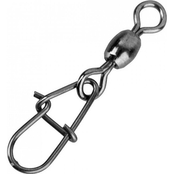 Savage Gear Karabínka s Obratlíkom Eggsnap Swivel M 23 kg 10 ks