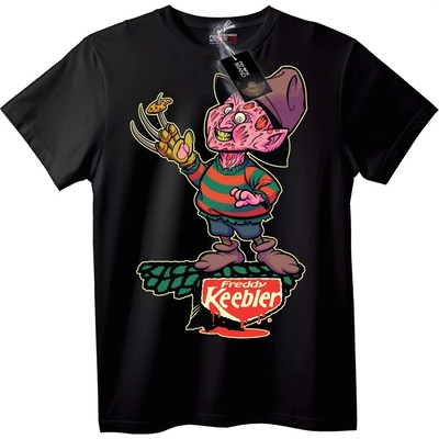NOONEBRAND Тениска Фреди Кийблер - 7XL, Black
